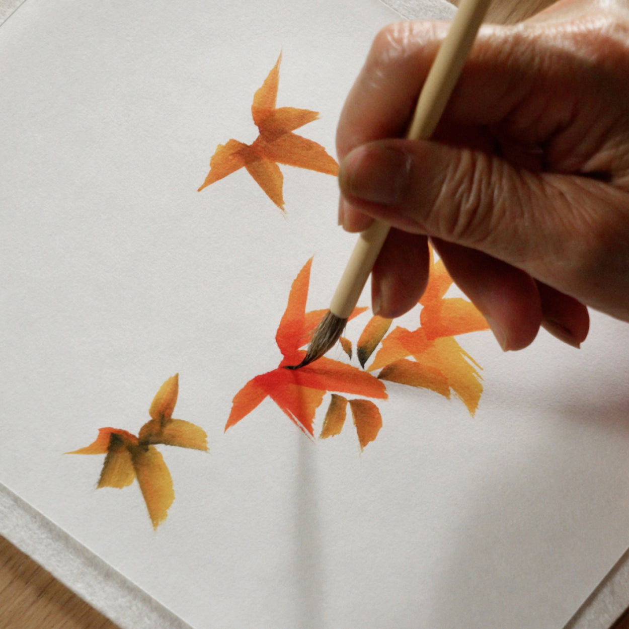 Washi paper for Colored Sumi