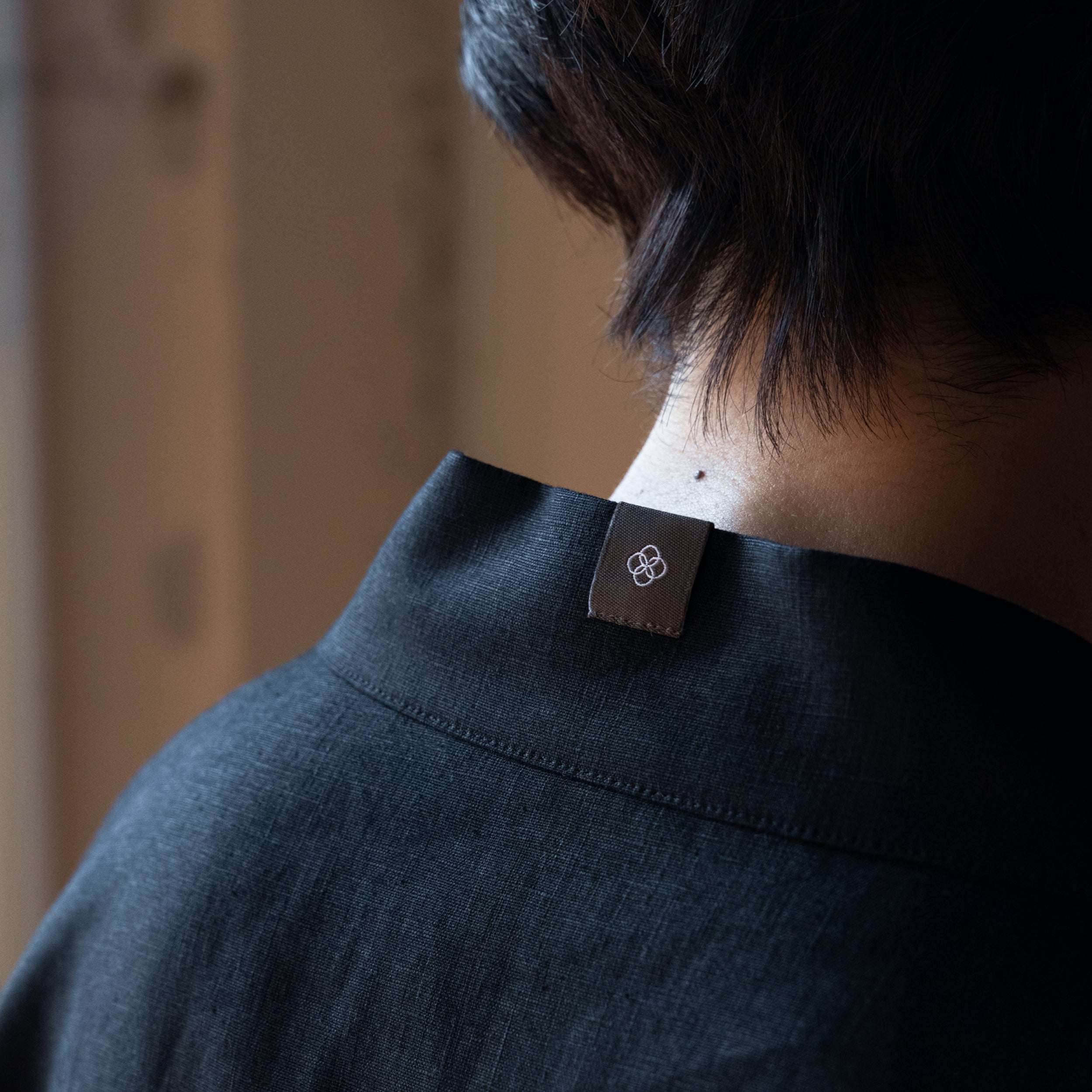 Linen Haori - Black
